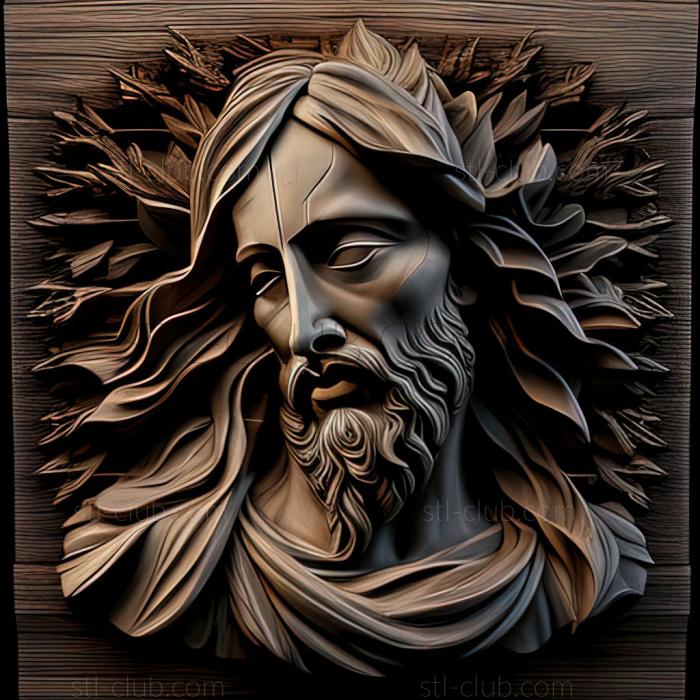 3D model st jesus (STL)